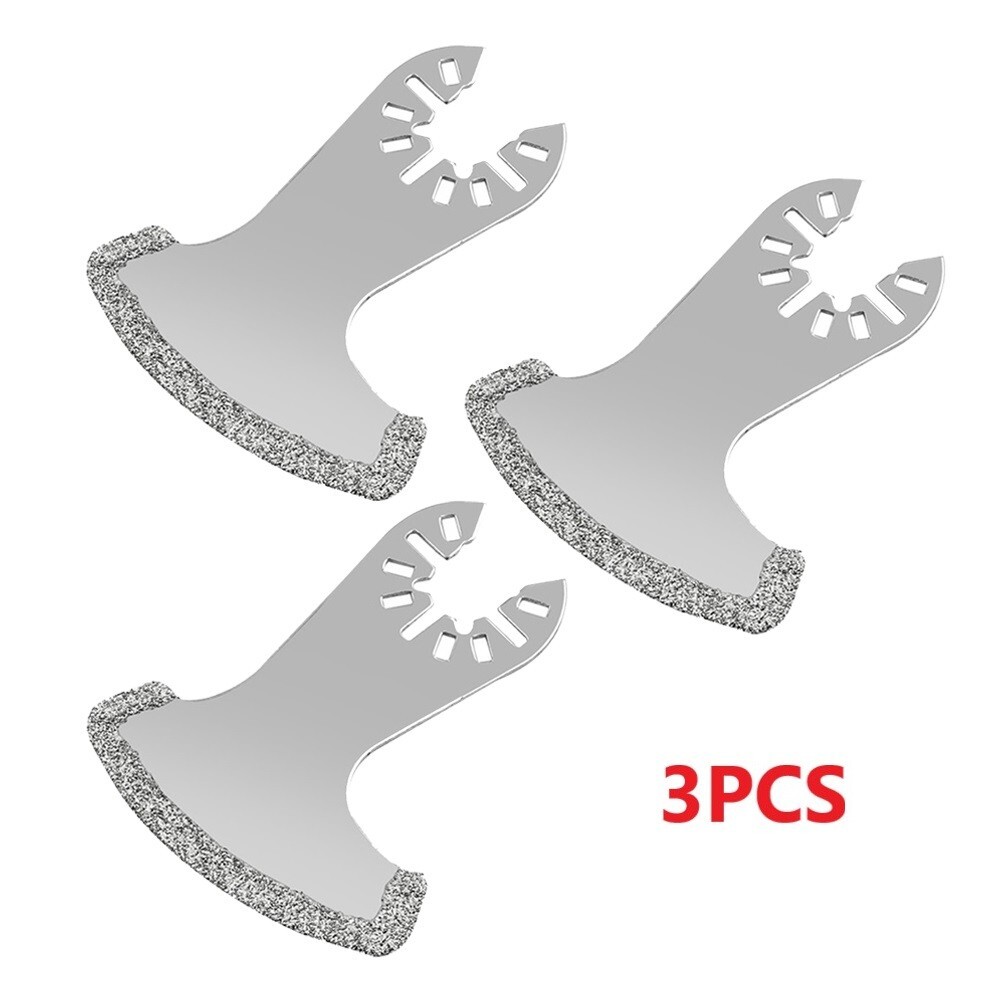 Professional Oscillating Multi Tool Diamond Blades for Grout Removal 3pcs Set
