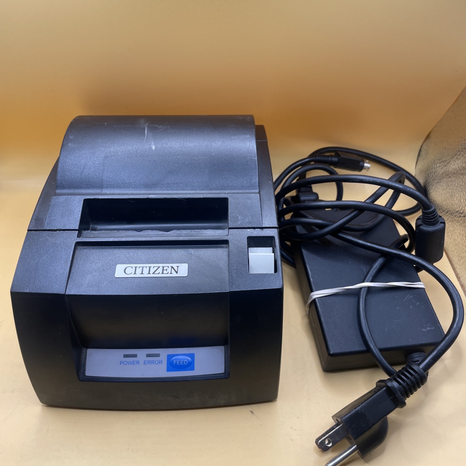 Citizen CT-S310A Black 24V Monochrome Thermal POS Receipt Printer W/ adapter