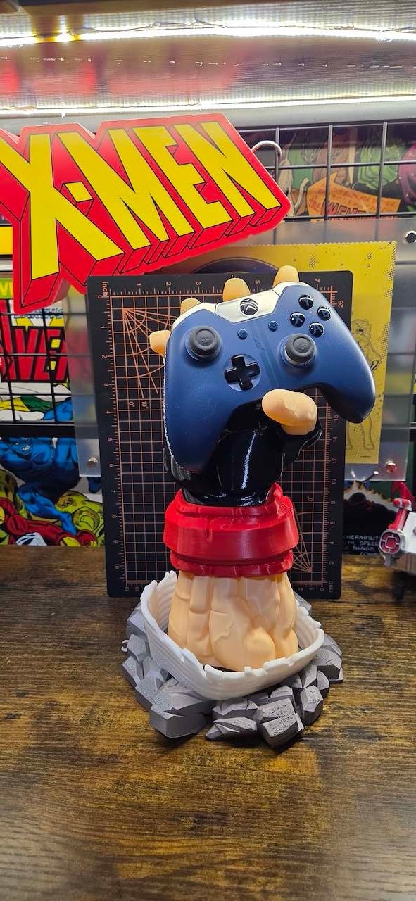 3d Printed video game controller holder stand