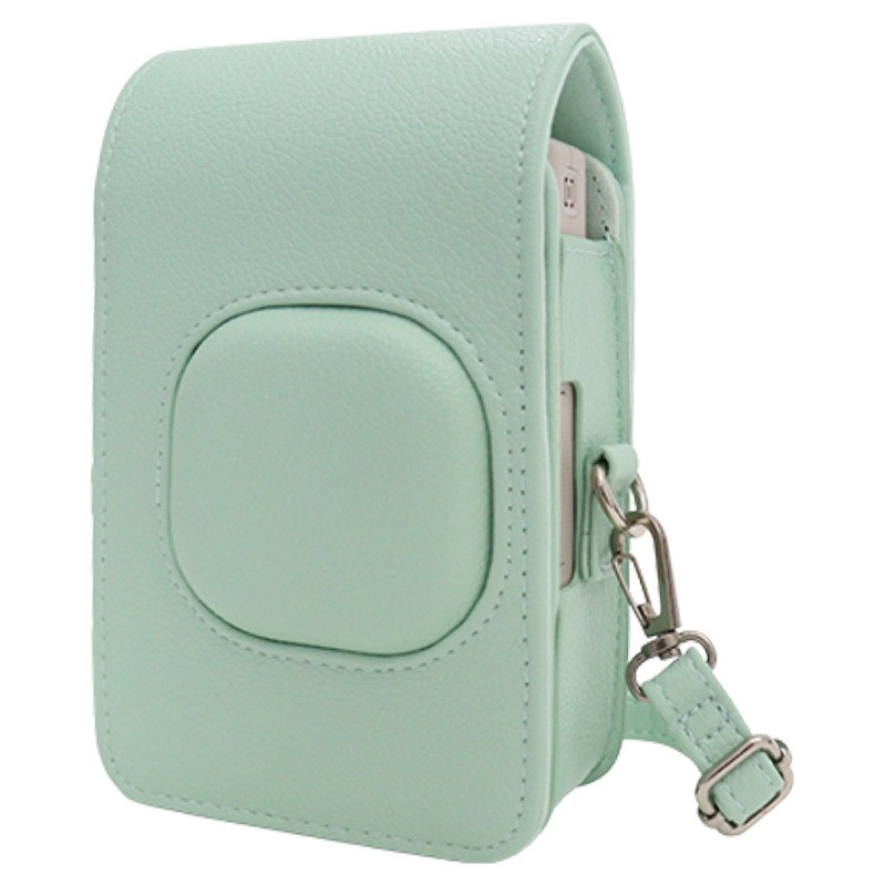 Suitable for mini liplay+ storage bag Camera PU storage case with shoulder strap