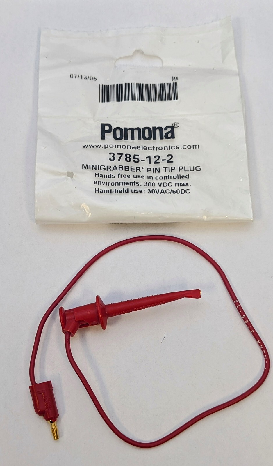 POMONA 3785-12-2 MINIGRABBER* PIN TIP PLUG