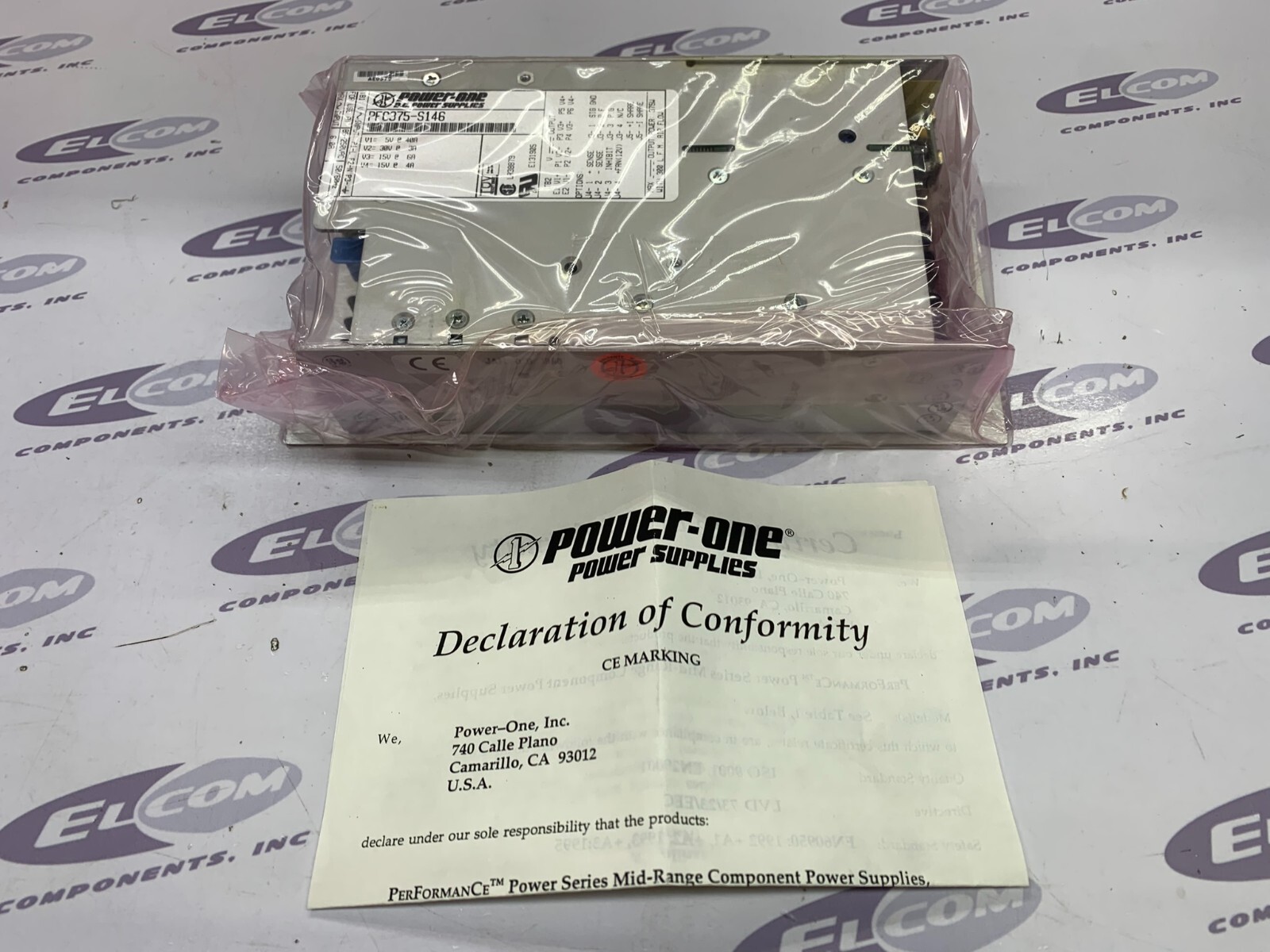 Power-One PFC375-S146 AC-DC Power Supply Module