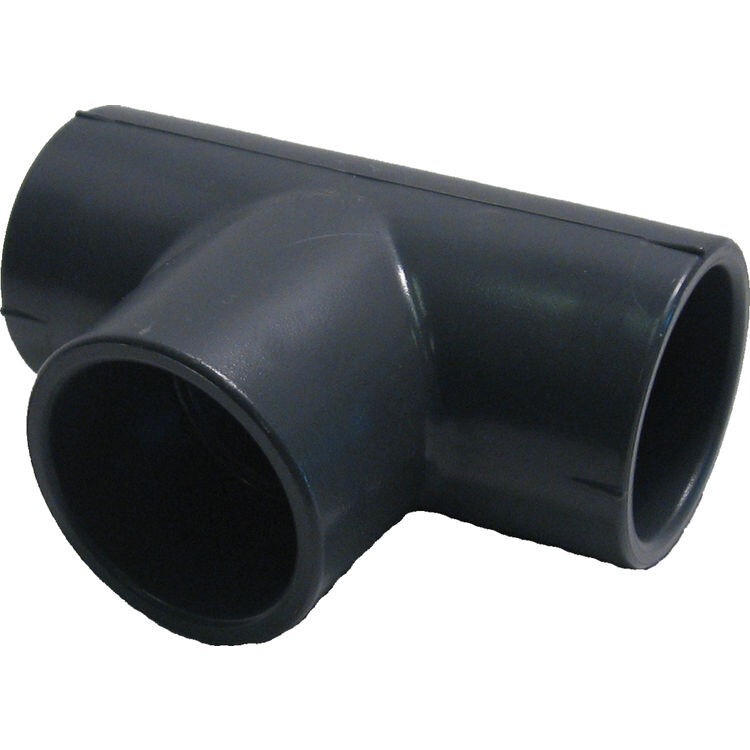 3" PVCI Equal Tee Schedule 80 | Slip x Slip x Slip | Pipe Fitting | LASCO