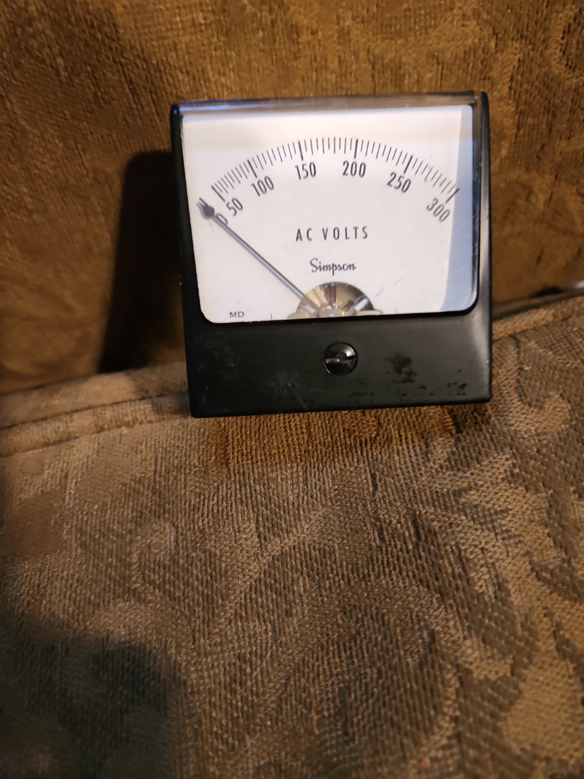 Simpson AC Volts 0-300 Panel Meter MD WITH BARACKET