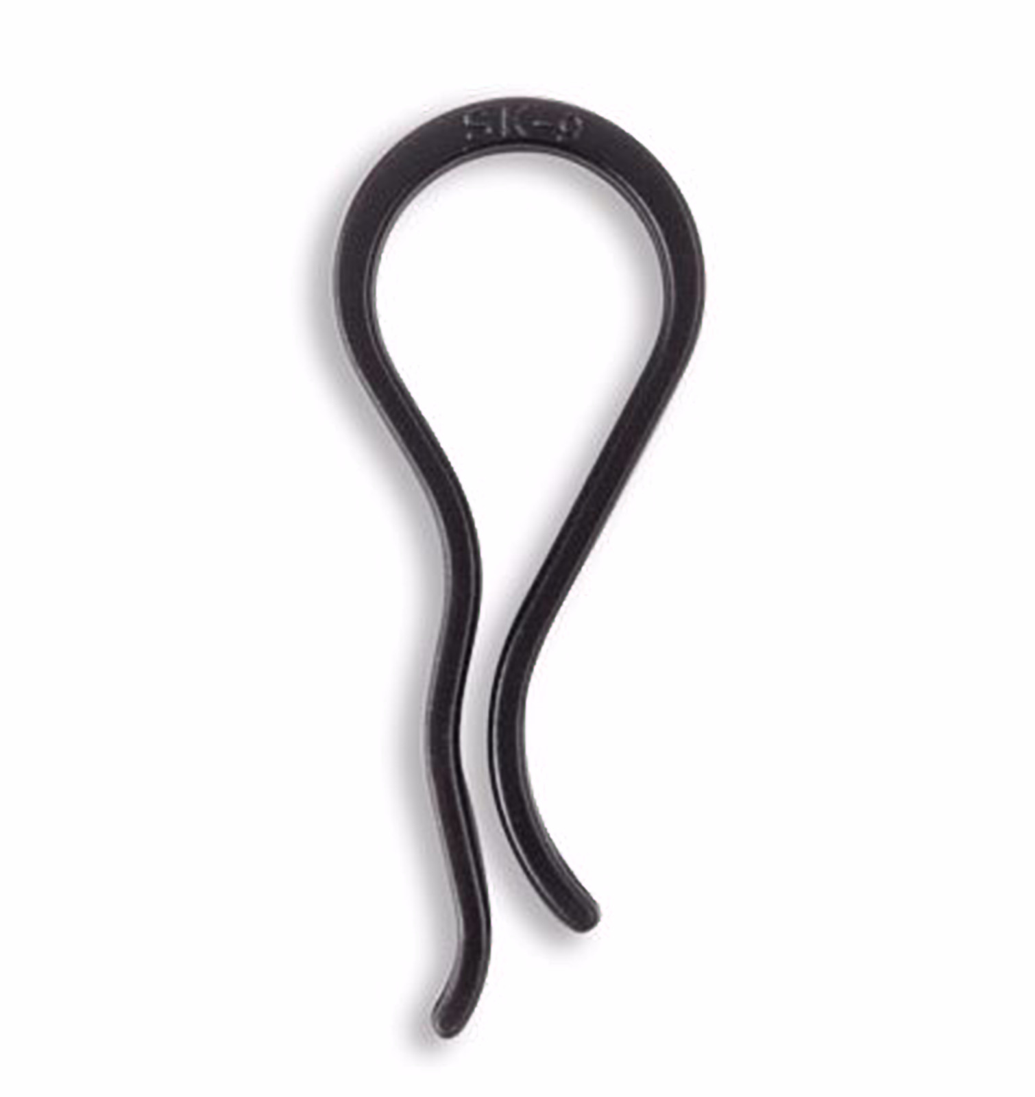 1,000 Plastic Strut Clips - Hanger Shirt Coat Trousers Pants, Black or White