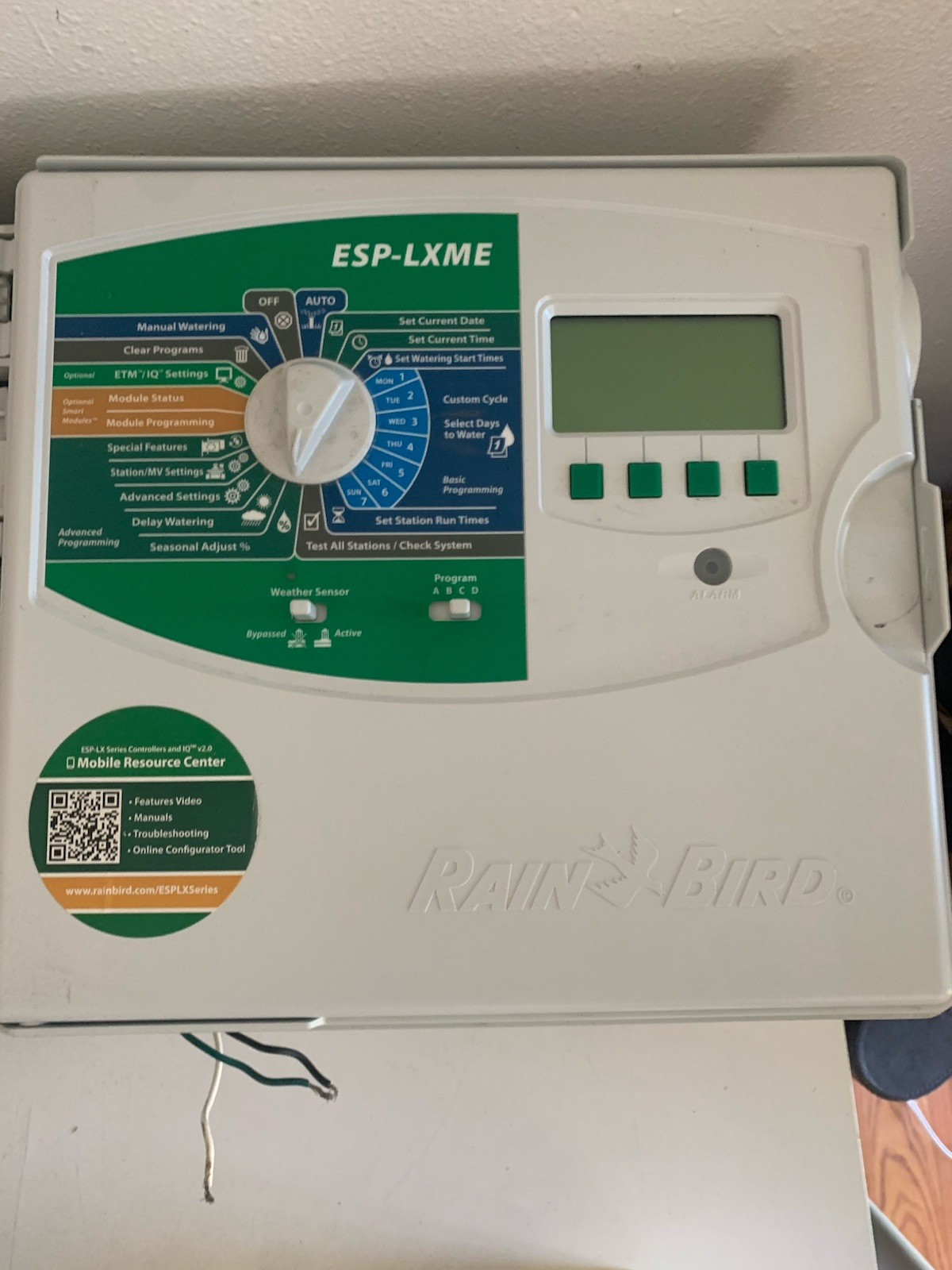 Rain Bird ESP-LXME Sprinkler Indoor/Outdoor Controller with 28 Zones / Stations
