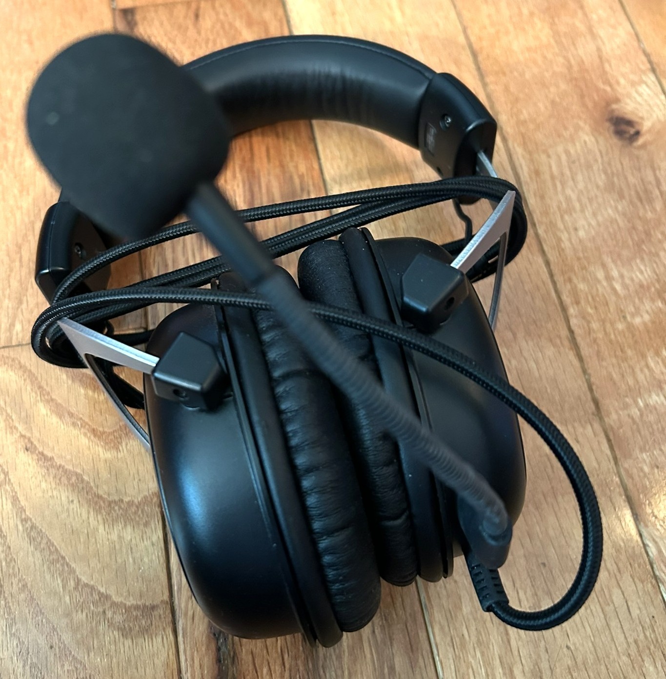 HyperX HHSC2-CG-SL/G CloudX Gaming Headset Black-Silver Wired Microphone WORKING