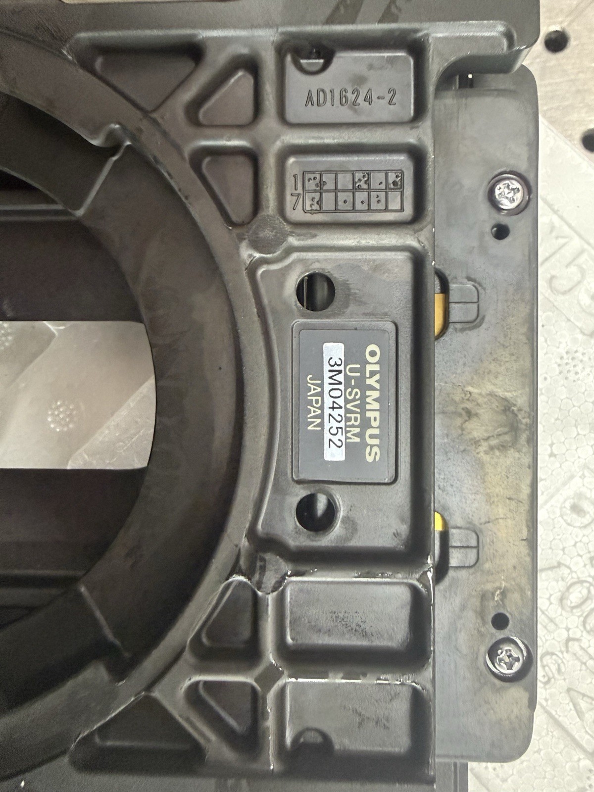 Olympus U-SVRM Rotating Microscope Stage Open Box Appears Unused Japan