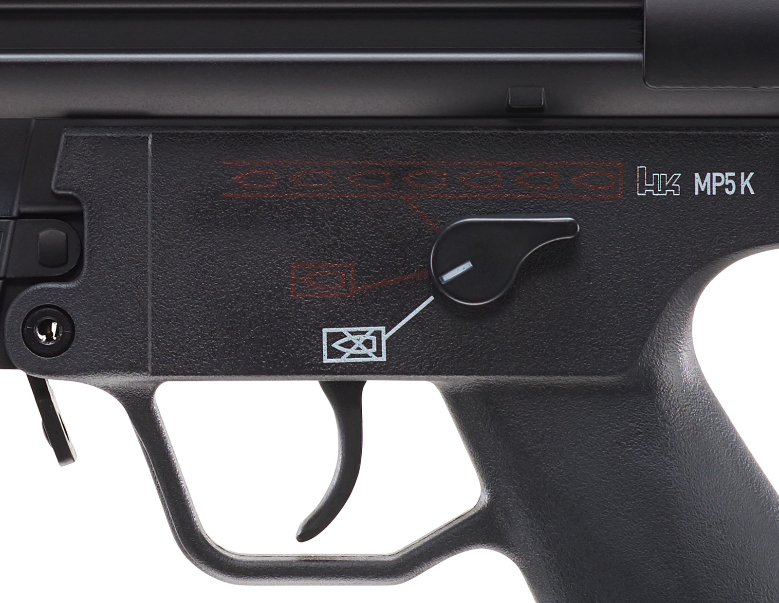 NEW HK MP5K Metal Semi/Full - 6mm - Black AEG Airsoft Rifle