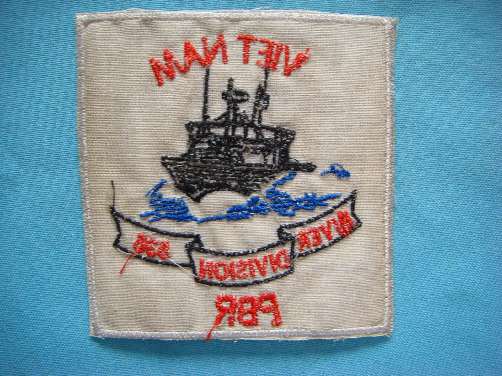 VIETNAM WAR PATCH, US NAVY RIVER DIVISION PBR 535