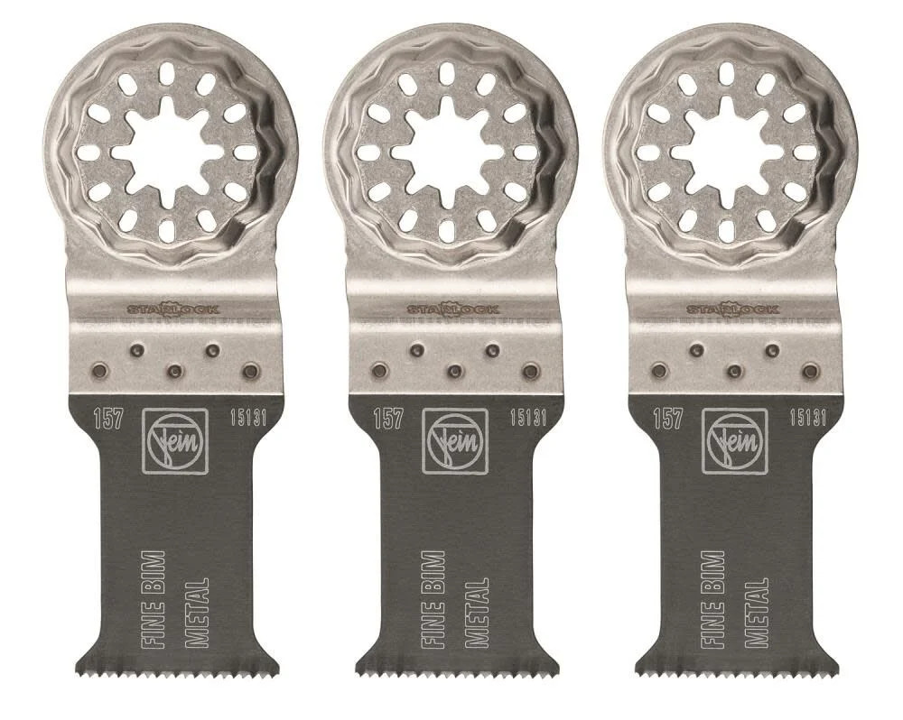 Fein Starlock E-Cut 157 Fine Saw Blade With Bi Metal Fine Teeth