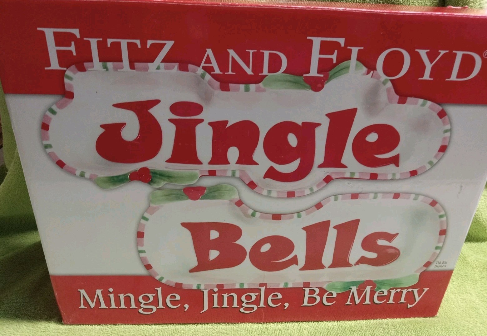 Fitz And Floyd Mingle, Jingle Be Merry  Set