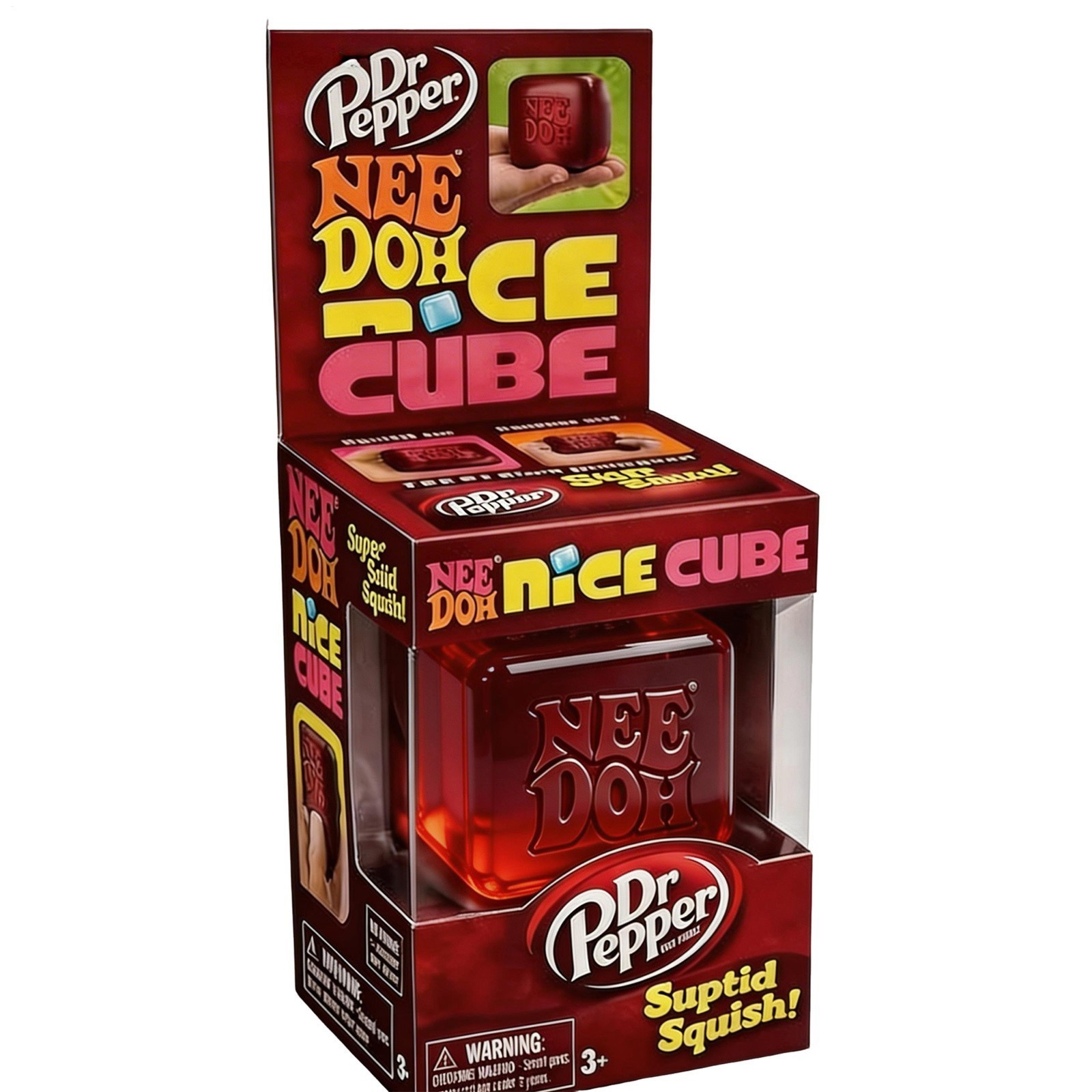 Needoh Limited Edition Dr Pepper Nice Cube Suptid Squish