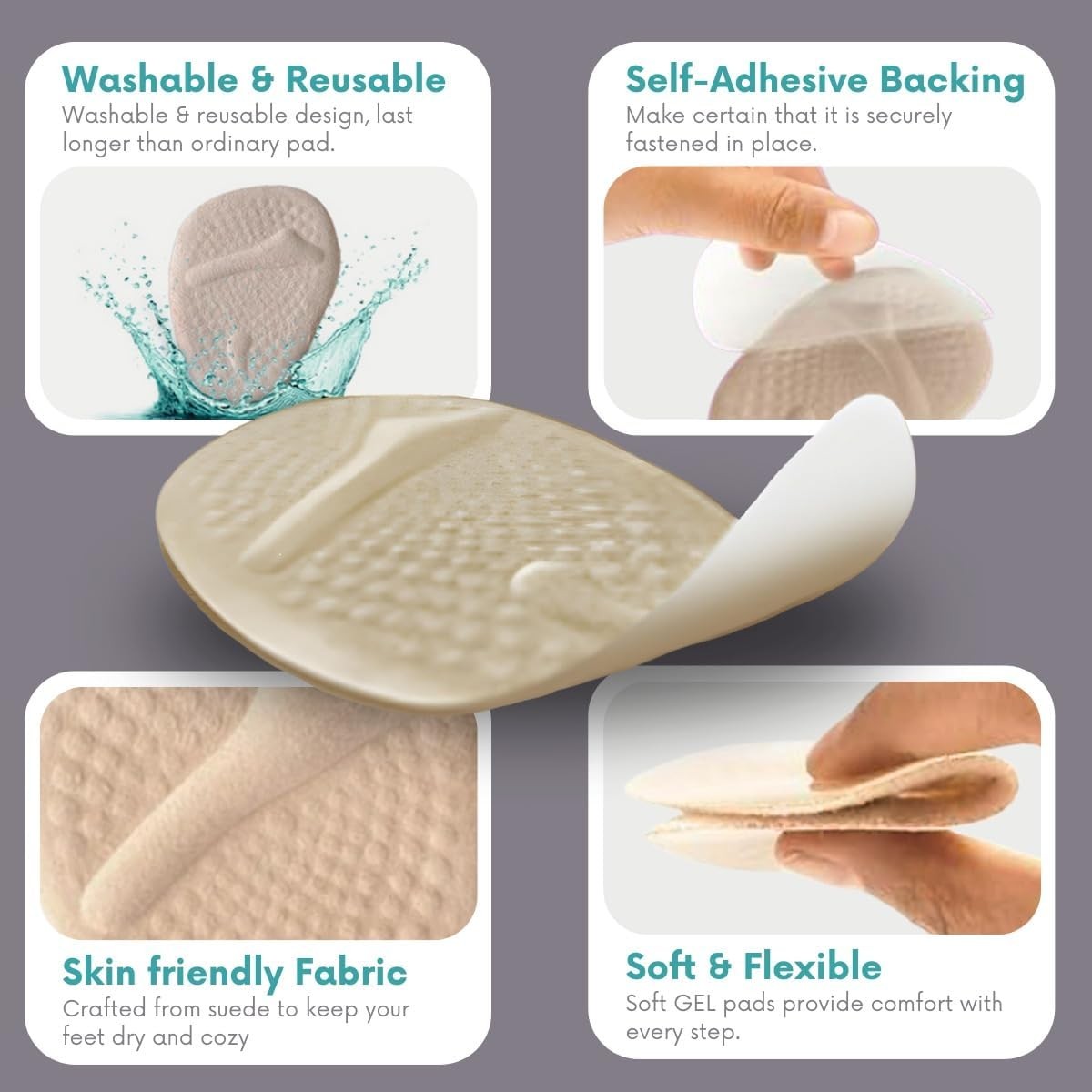 Metatarsal Pads - High Heel Comfort Pads, Metatarsal Pain Relief Cushions Bal...