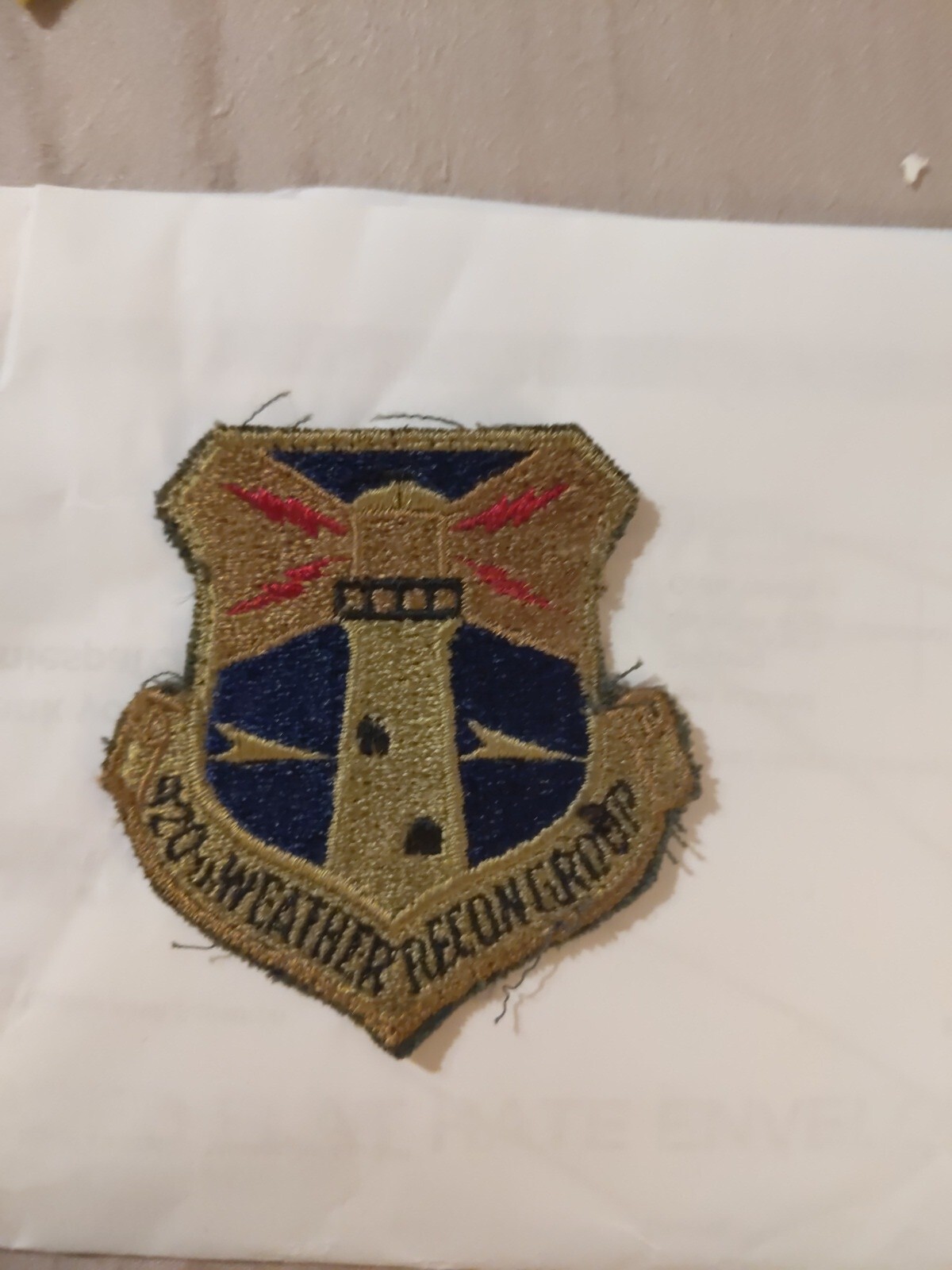 USAF 920th Weather Recon Group Patch Keesler AFB, Mississippi