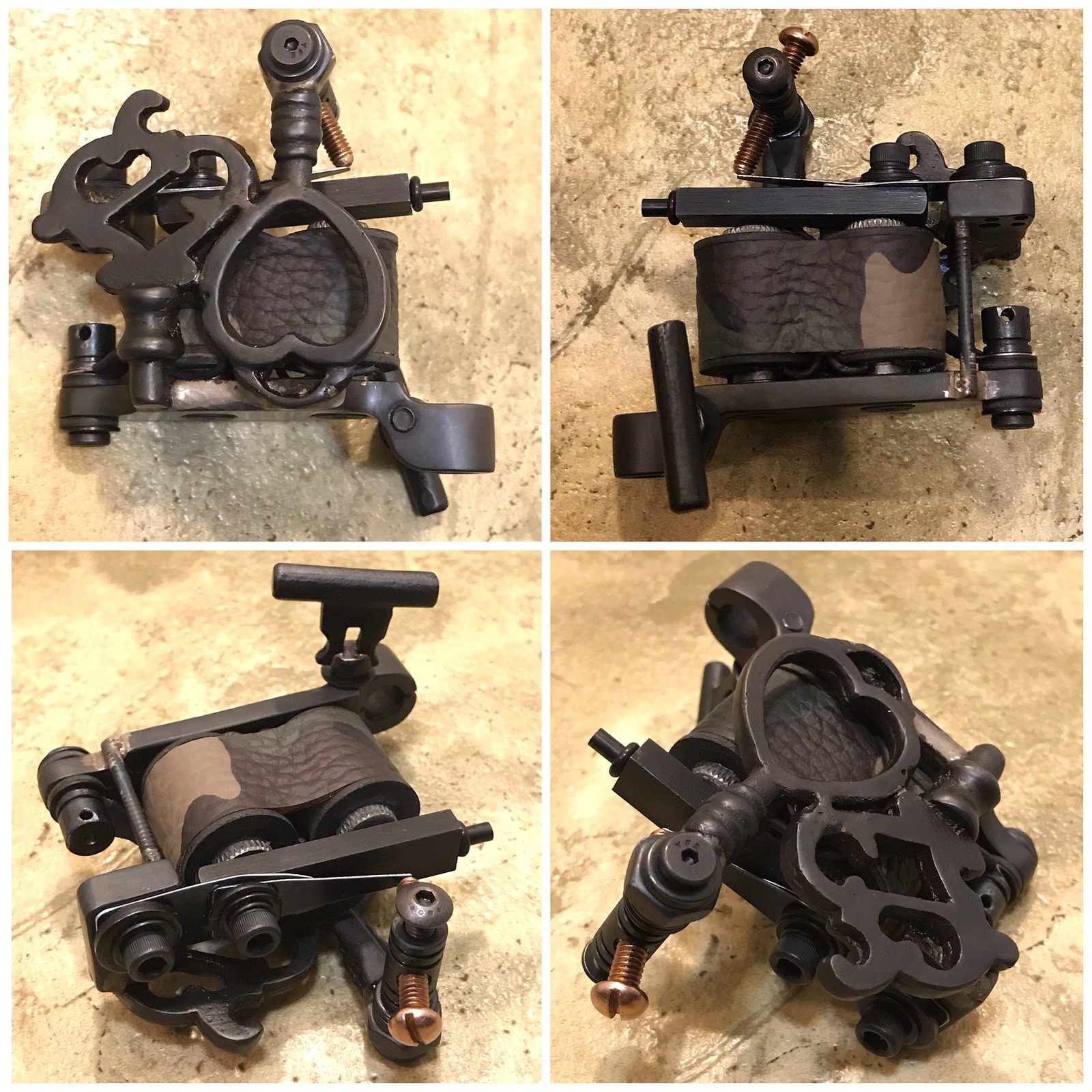 Professional Handmade Tattoo Machine Military Key Liner