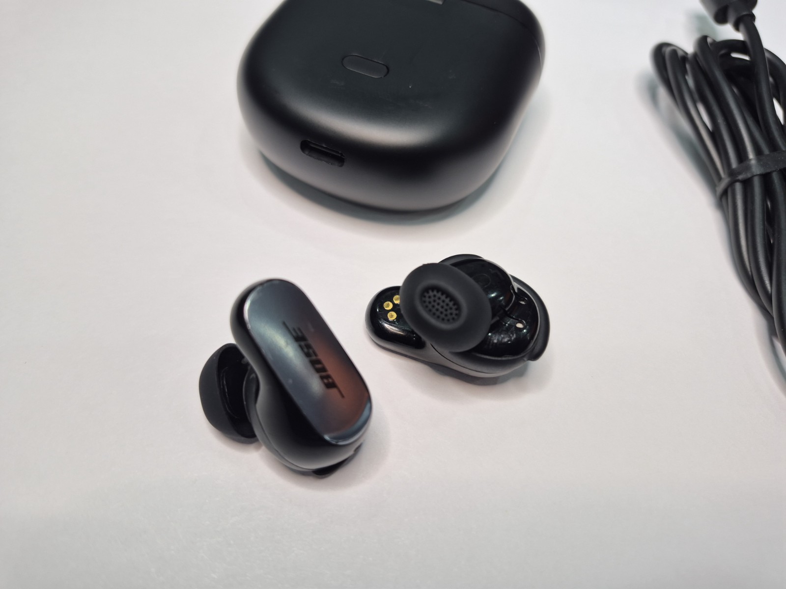 Bose QuietComfort Ultra Wireless Noise Cancelling In-Ear Earbuds - Black