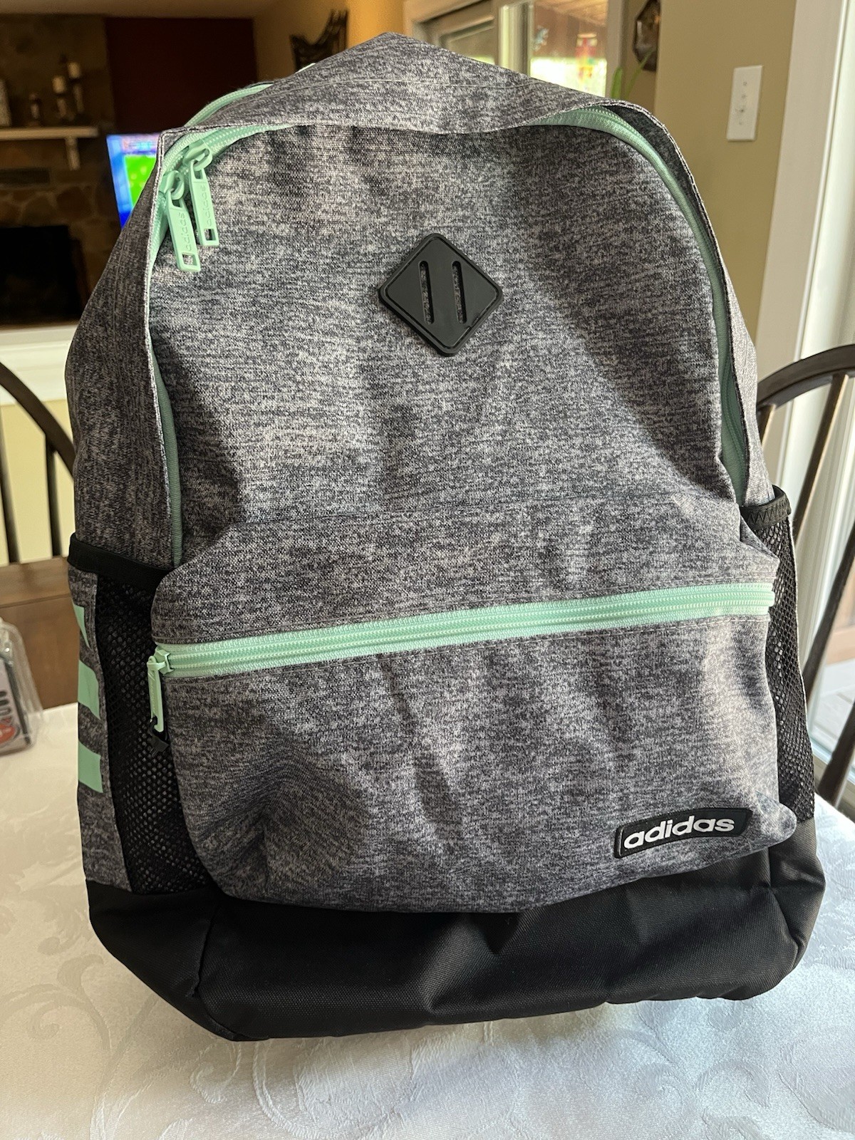 Adidas Gray Heather Backpack