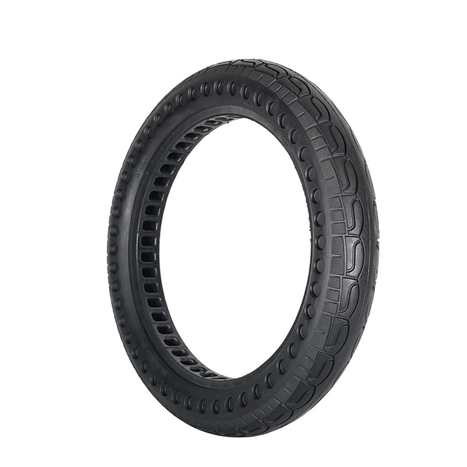 Bicycle Solid Tire 14x2.125 Rubber for 14 in Electric Bike | Puncture Proof T...