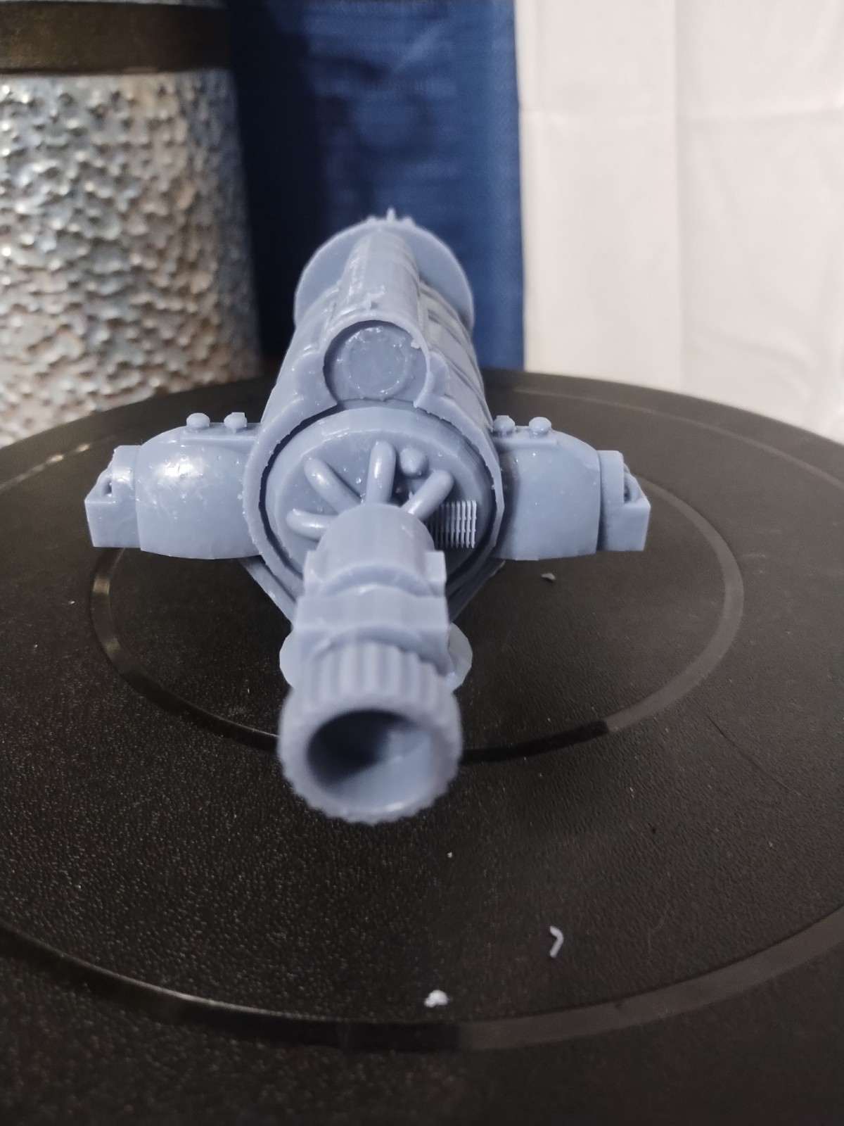 Battlestar Galactica Ragtag Ship 3D Resin Print 8.75"