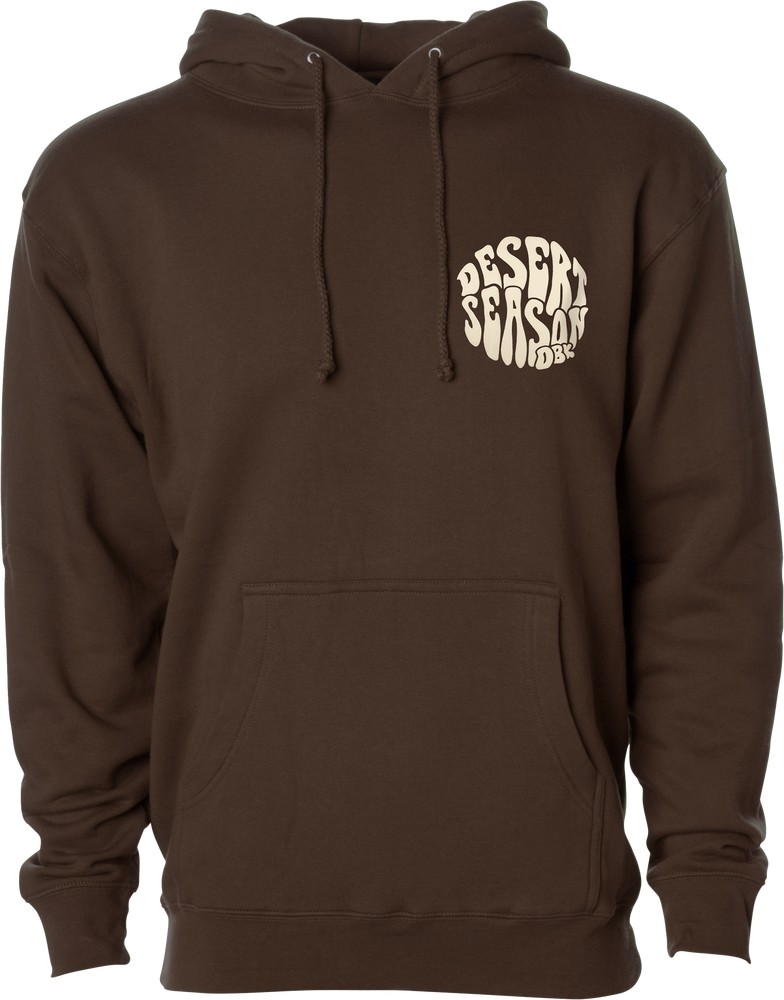 DBK YH-DESERTSSN-BRN-S Desert Season Youth Hoodie Sm Brown