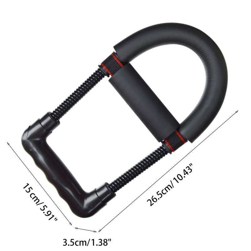 Hand Grip Strengthener Wrist Exerciser Adjustable Resistance Strength Trainer