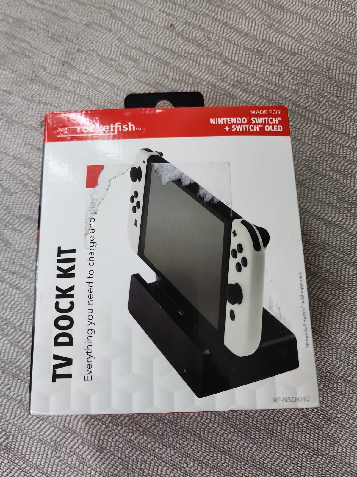 NEW Rocketfish TV Dock Kit RF-NSDKHU for the Nintendo Switch&Switch OLED