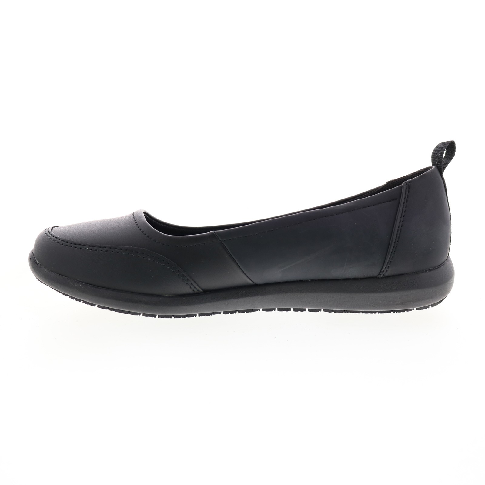 Emeril Lagasse Julia Smooth Womens Black Wide Athletic Work & Safety Shoes