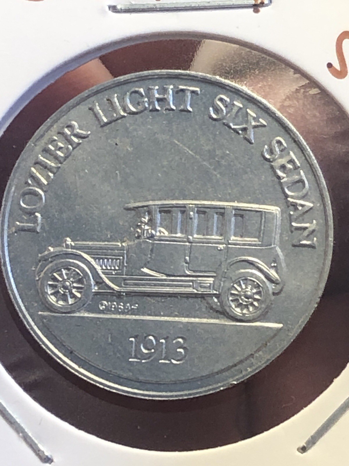Advertisement Token - 1969 Sunoco Coin Series #1 - 1913 Lozier Light Six Sedan