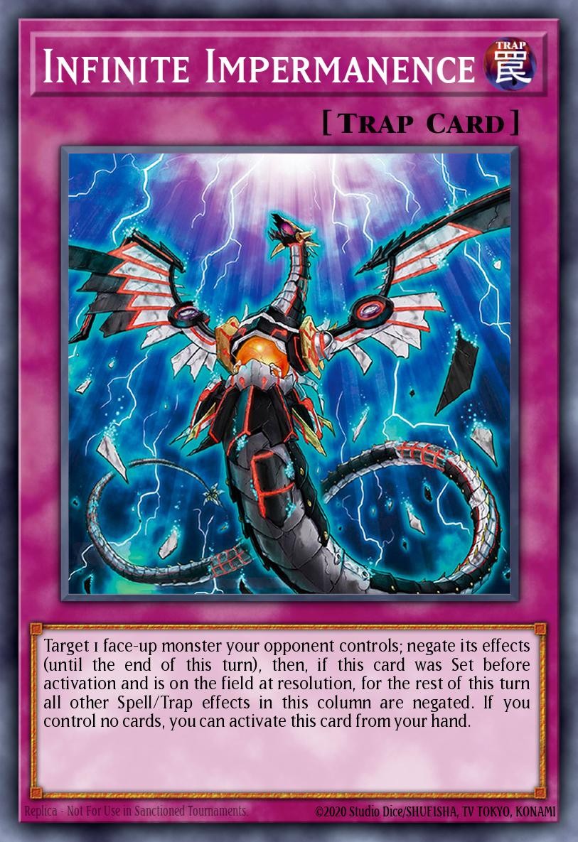 Yugioh MP25-EN032 - Infinite Impermanence - Starlight Rare