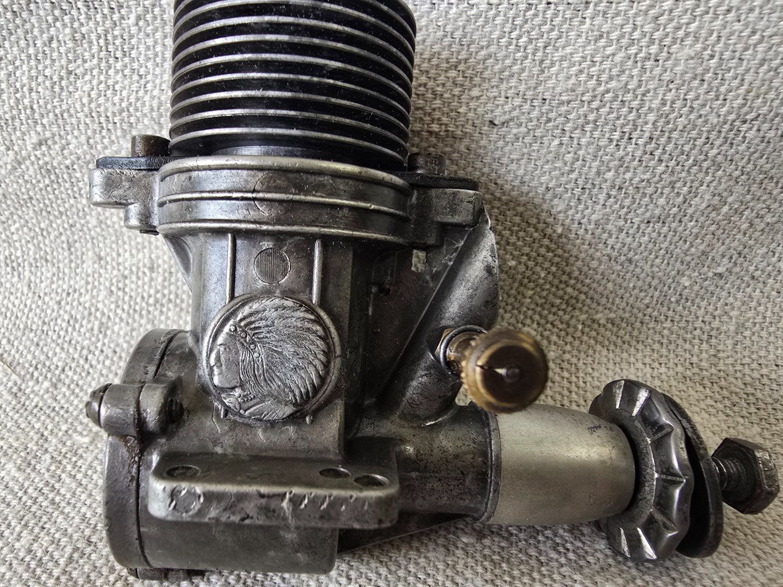 Vintage Mohawk Chief OK Cub 29 Model Airplane Engine