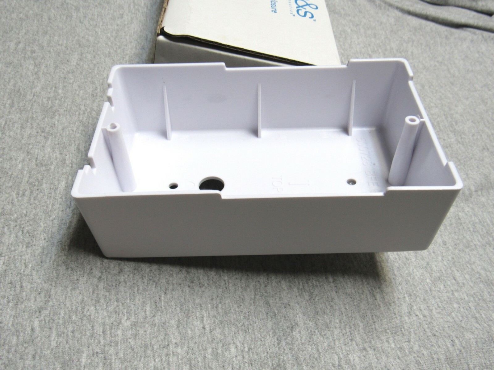 DS3BXW M&S Used White Front Door surface mount box for door intercom
