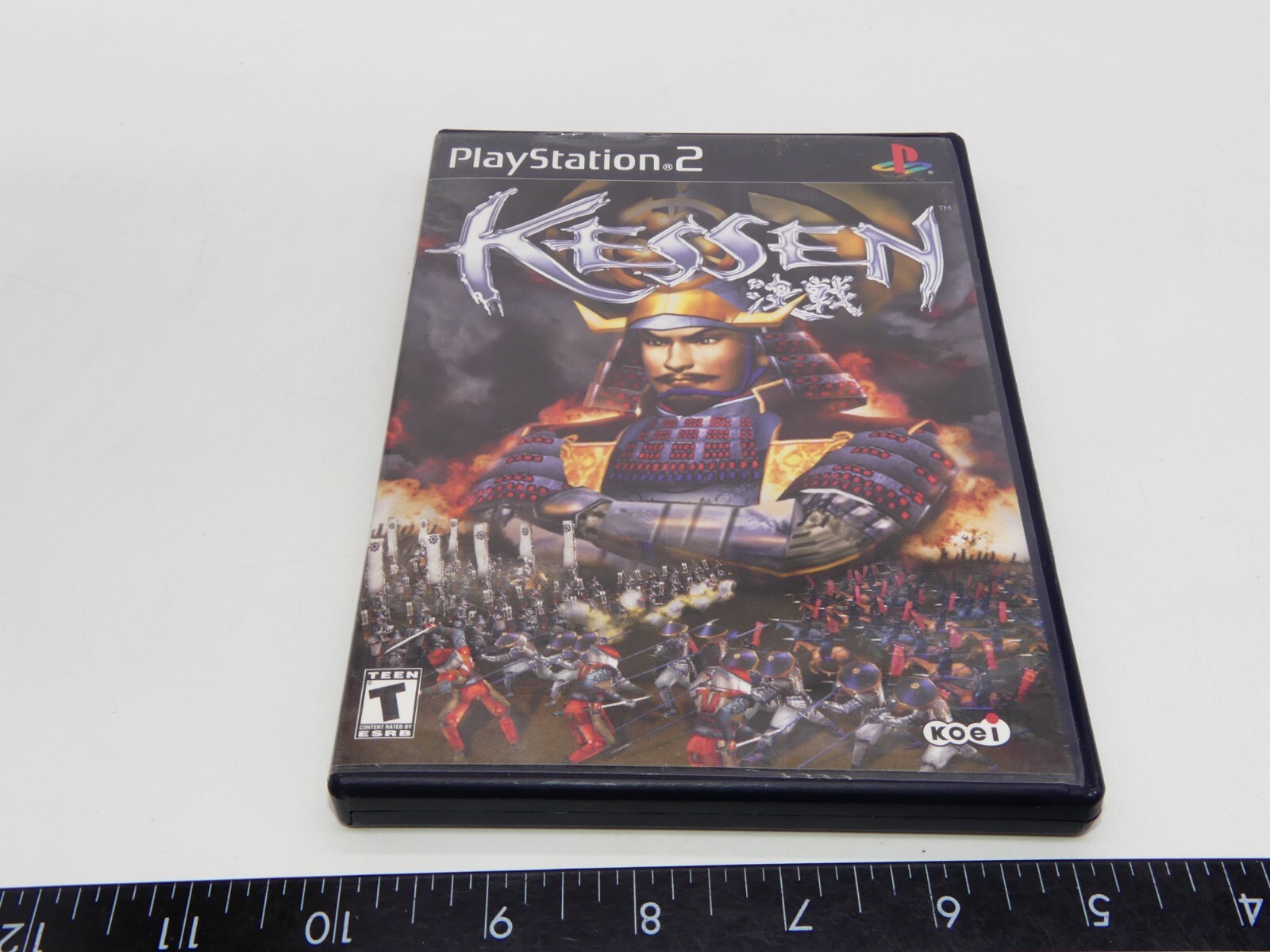 Authentic Kessen Playstation 2 PS2 Case & Manual No Game