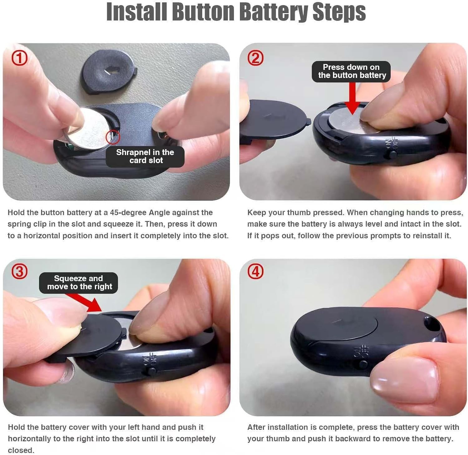 Upgraded Bluetooth 5.0 Remote Shutter for iPhone & Android Camera Wireless