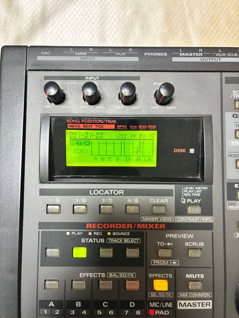 Roland SP-808 Groove Sampler Zip Drive FX Sequencer Tested Working