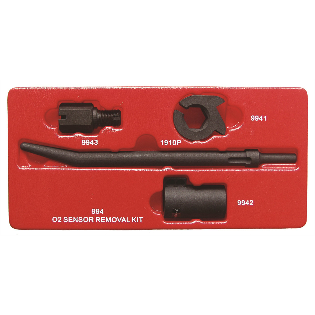 Milton LT994 Shockit Air Hammer Powered O2 Sensor Removal Socket Set