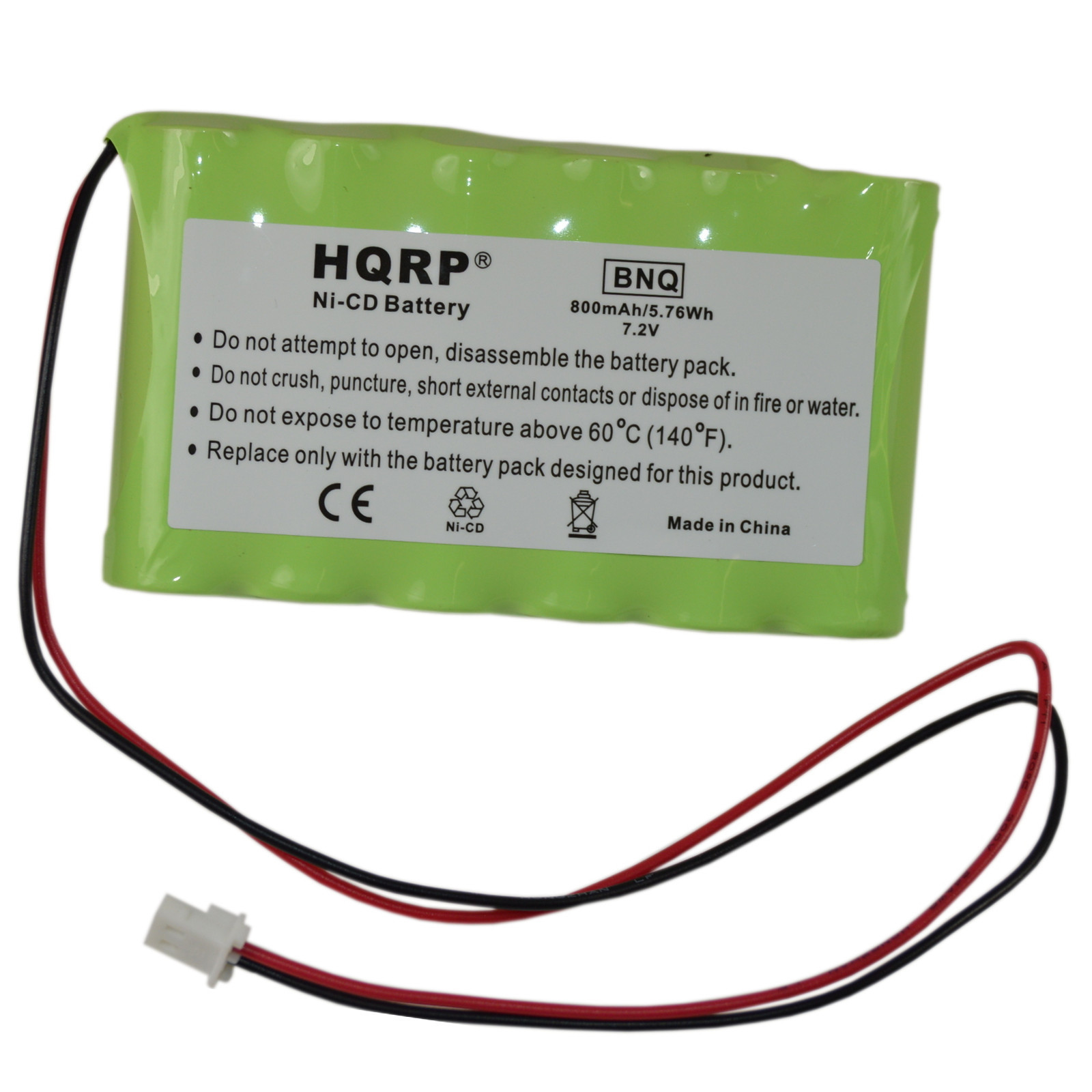 HQRP Batería para Ademco Honeywell LYNXRCHKITHC K5109, 781410403291, 55026089