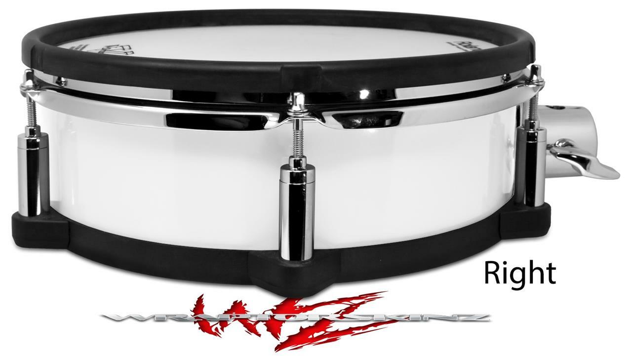 Wrap for Roland vDrum Shell PD128 Solids Collection White