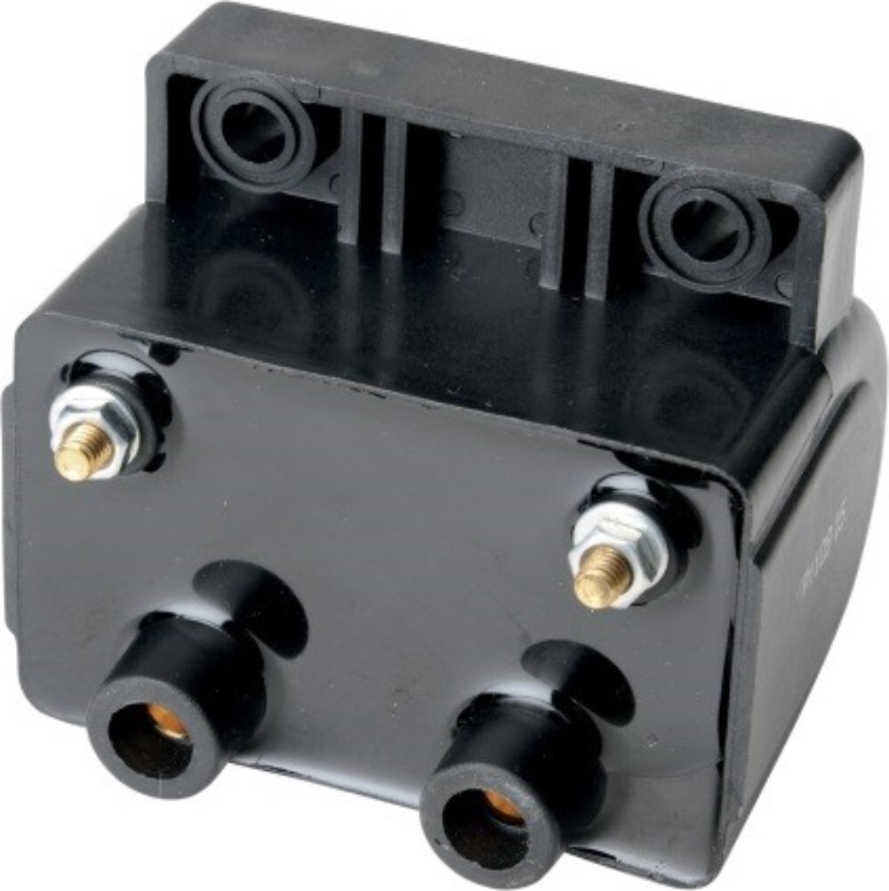 Drag Specialties 2102-0228 Coil - Harley W/ Electronic Ignition Dual Fire 3 Ohm