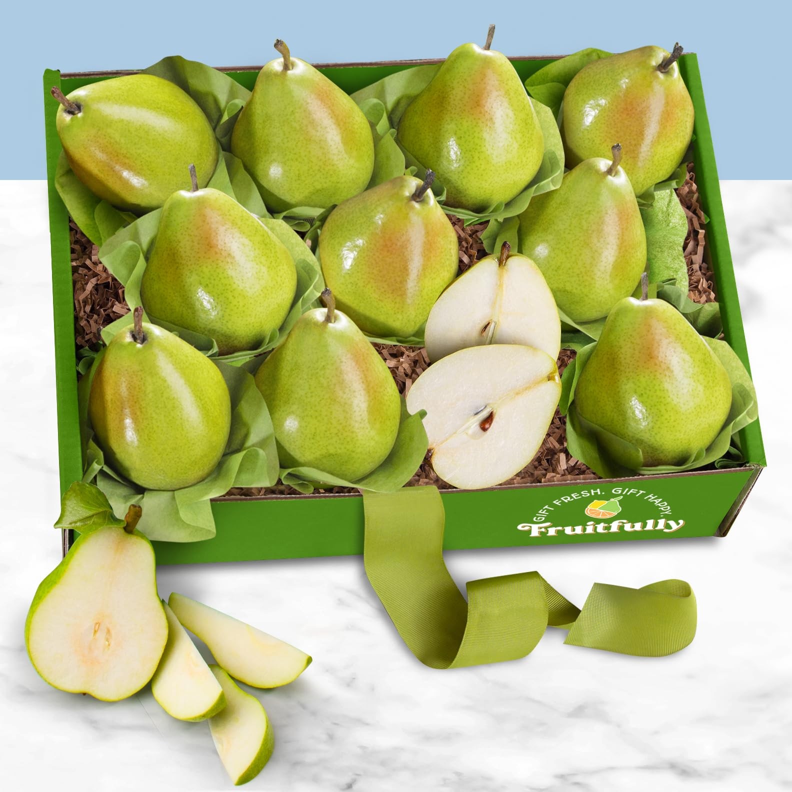 A Gift Inside Organic D'anjou Pears Ultimate Fruit Gift,, ()