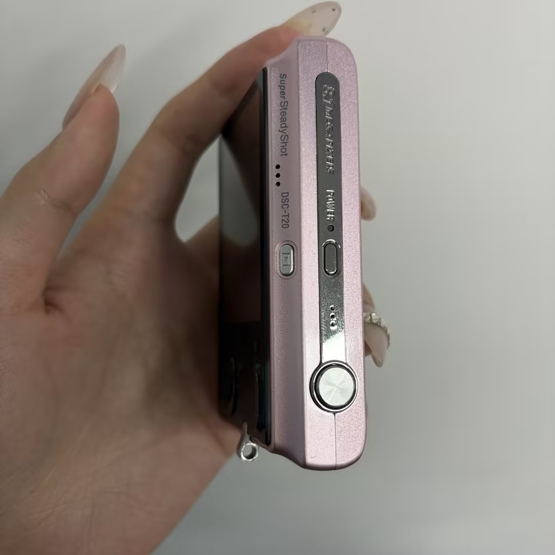 SONY Cyber-shot DSC-T20 Pink 8.1 MP Digital Camera 3x Optical zoom
