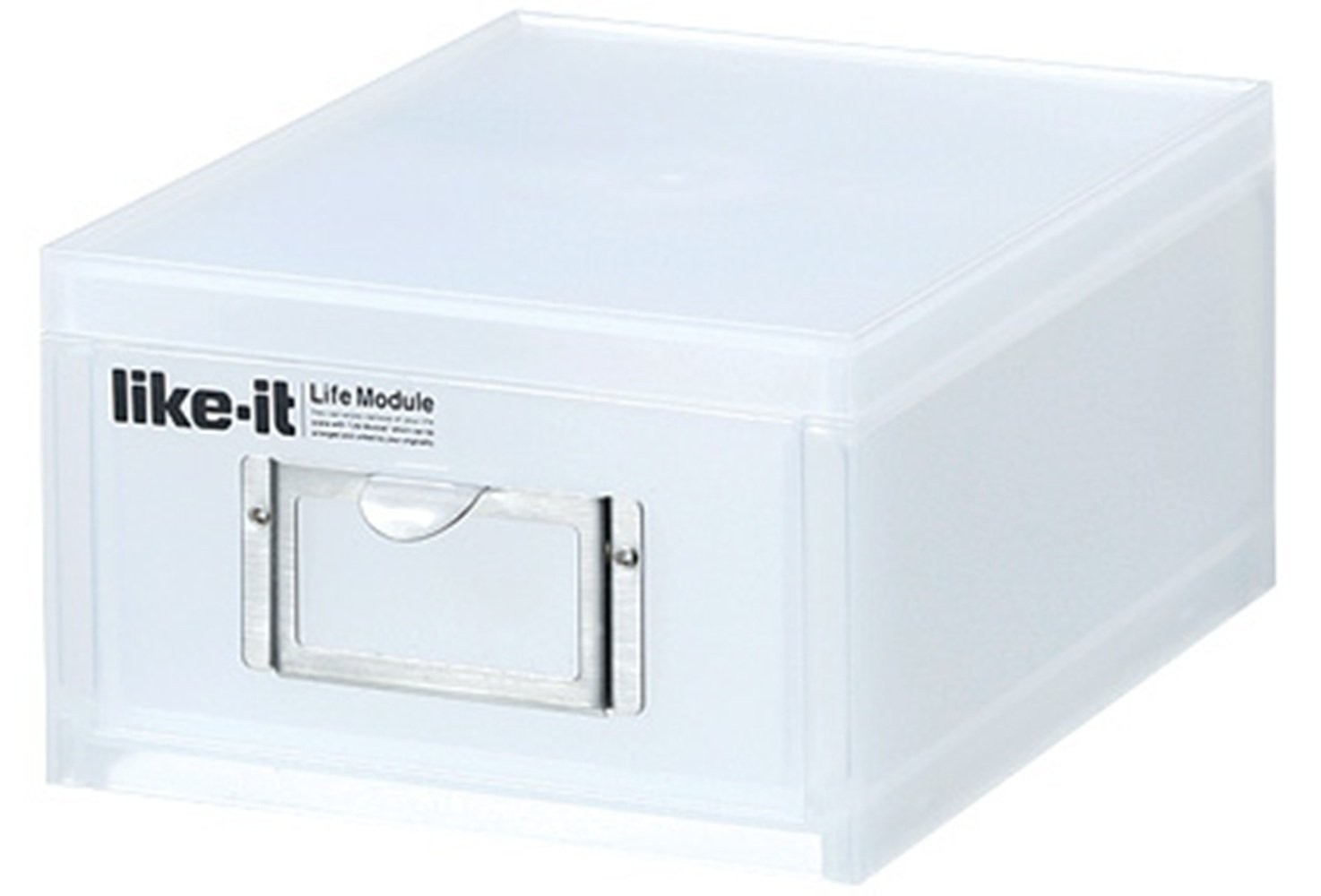 7.91x5.71x6.46 Tr. White Small Desktop Office Organizer Storage A6 File Unit