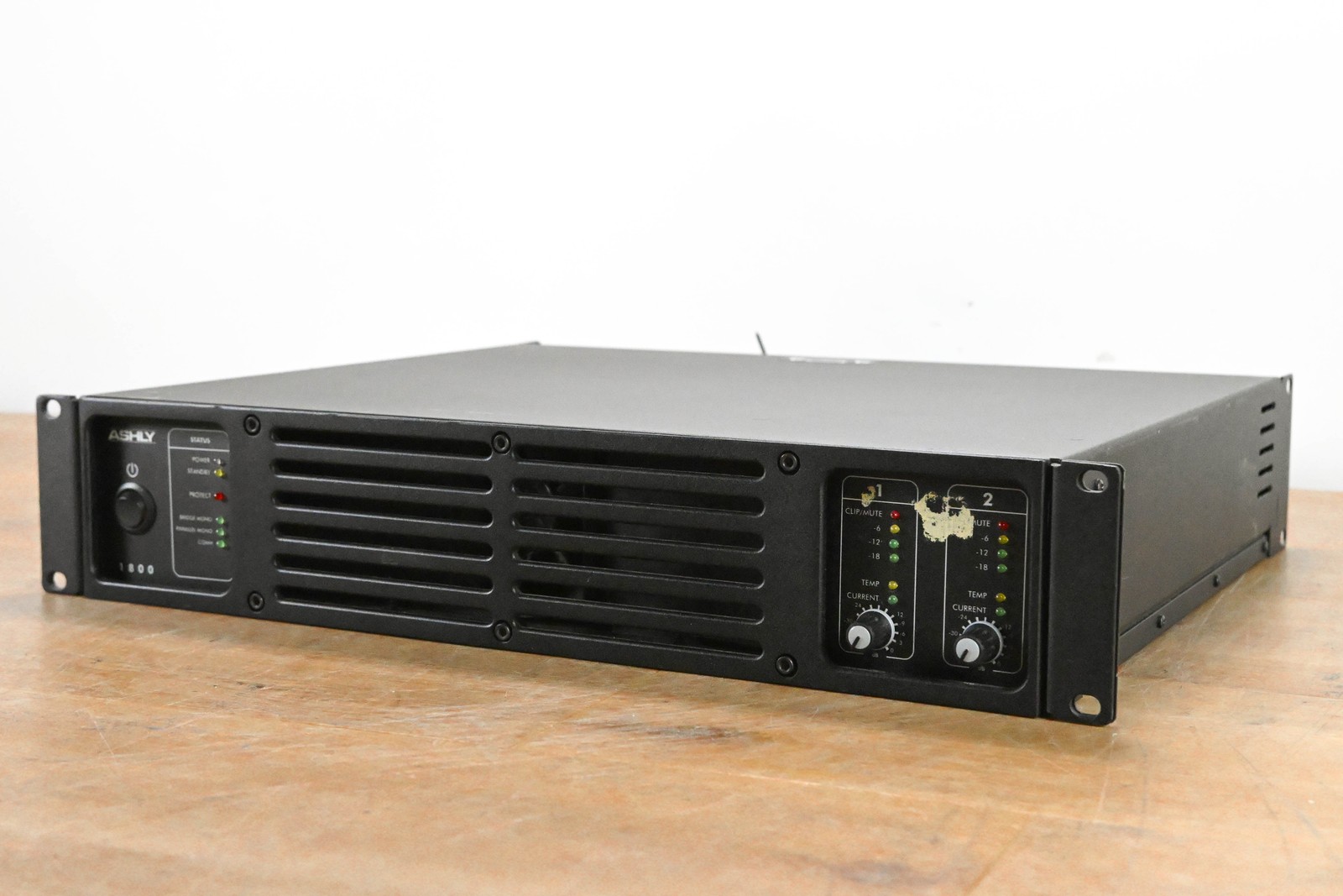 Ashly PE-1800 2-Channel Protea-Enabled 900W Power Amplifier CG012D4