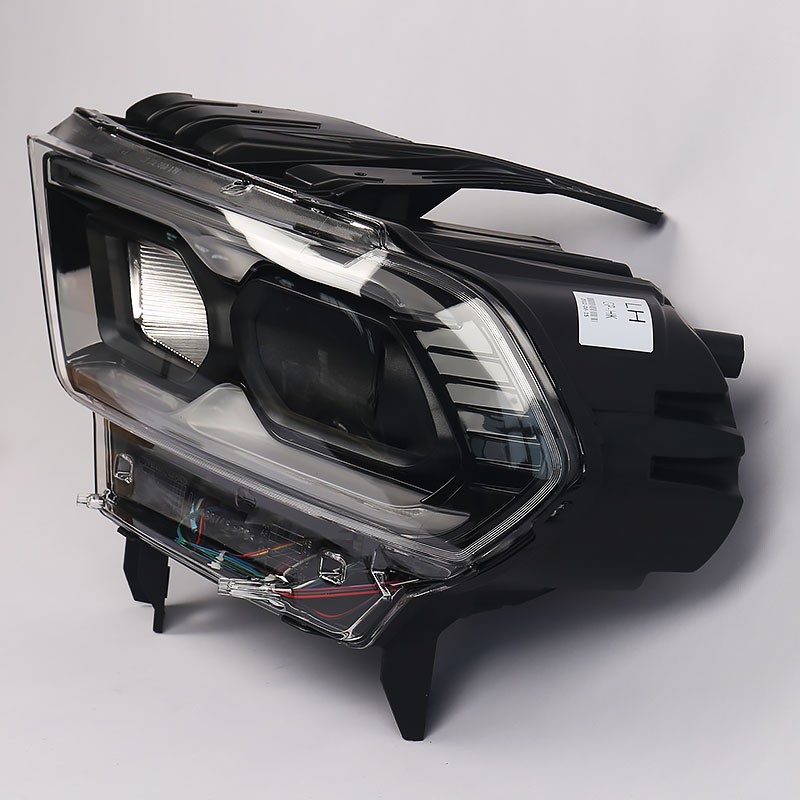 Black Full LED Projector Headlight For Dodge Durango 2021-2024 DriverLeft
