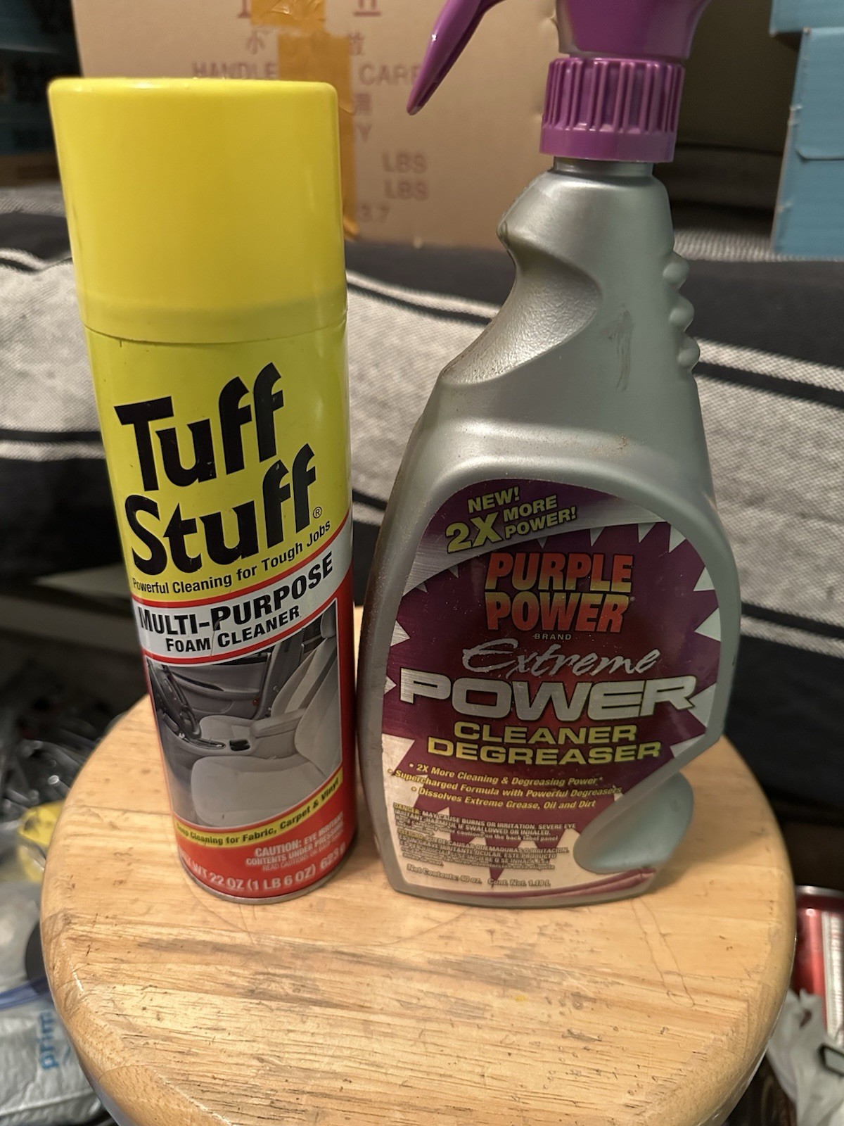 Tuff Stuff Multi-Purpose Foam Cleaner & Purple Power Cleaner Degreaser, 2 Pack