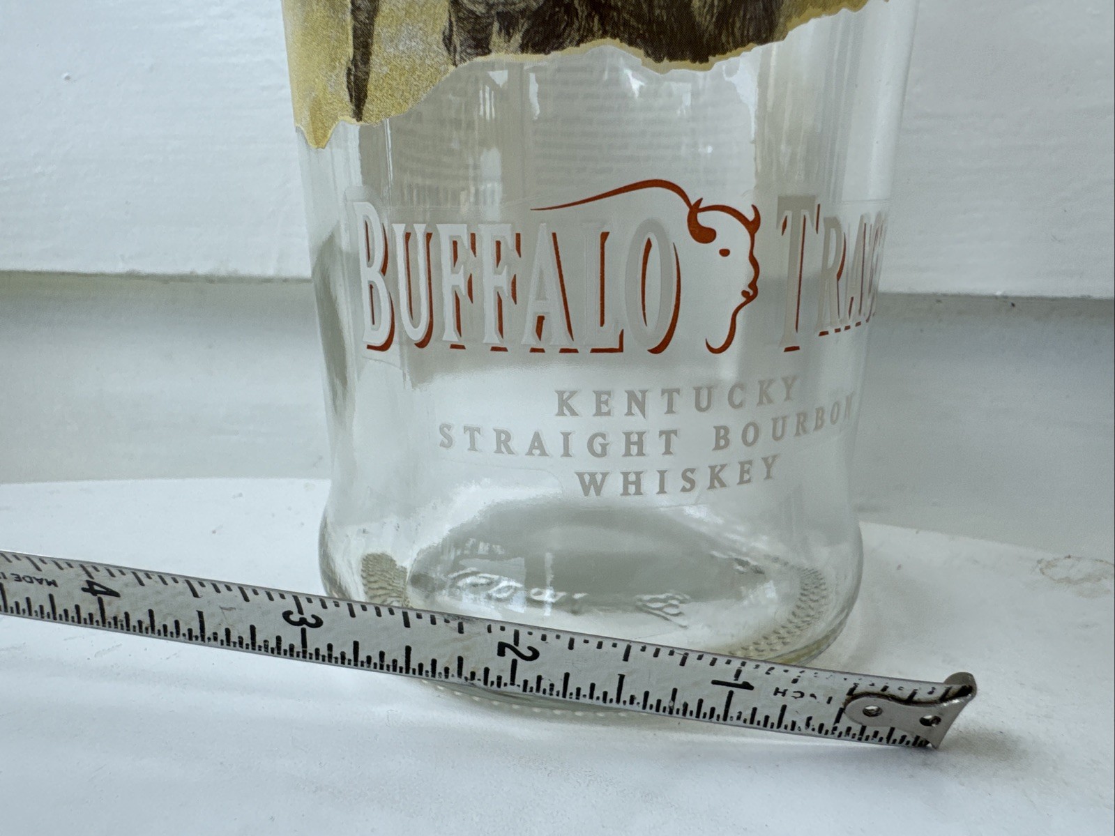 Buffalo Trace Kentucky Bourbon Bottle – Empty 750ML 90 Proof – With Cork