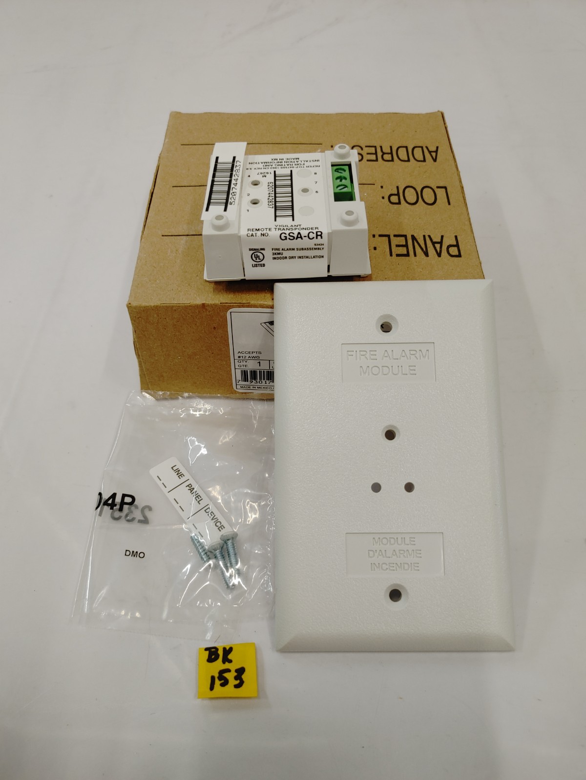 VIGILANT GSA-CR Fire Alarm Control Relay Module (Brand New)