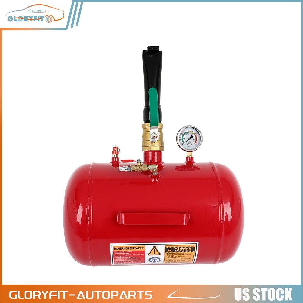 1PC 5 Gallon Red Air Tire Bead Seater Blaster Tool 87-116 PSI Inflator Truck ATV