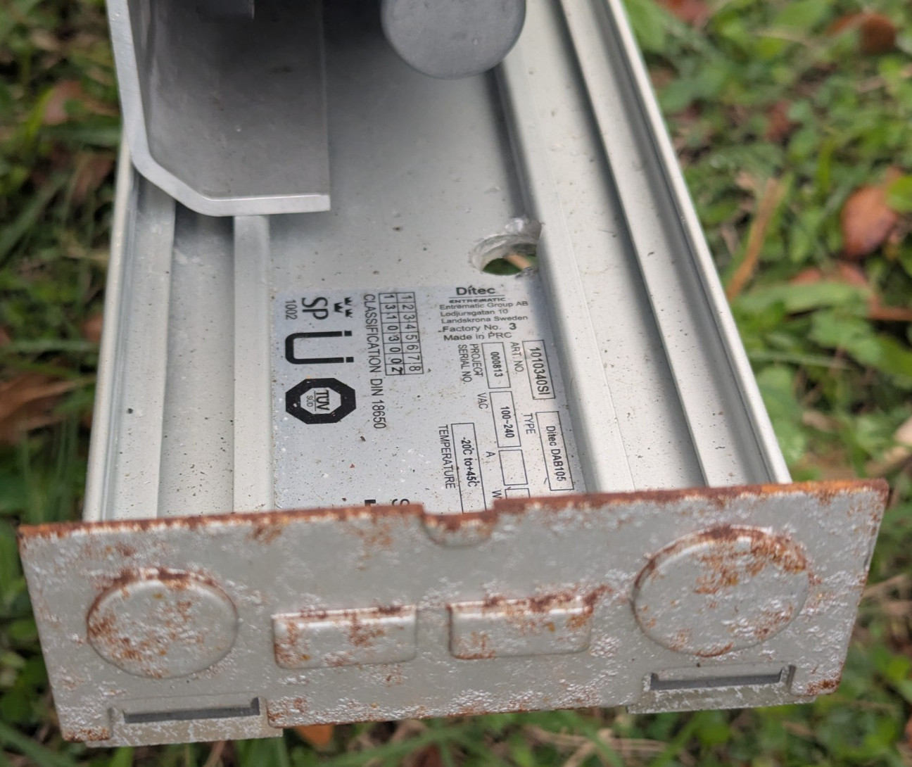Ditec DAB 105 Automatic Swing Door Operator As Is Parts Repair
