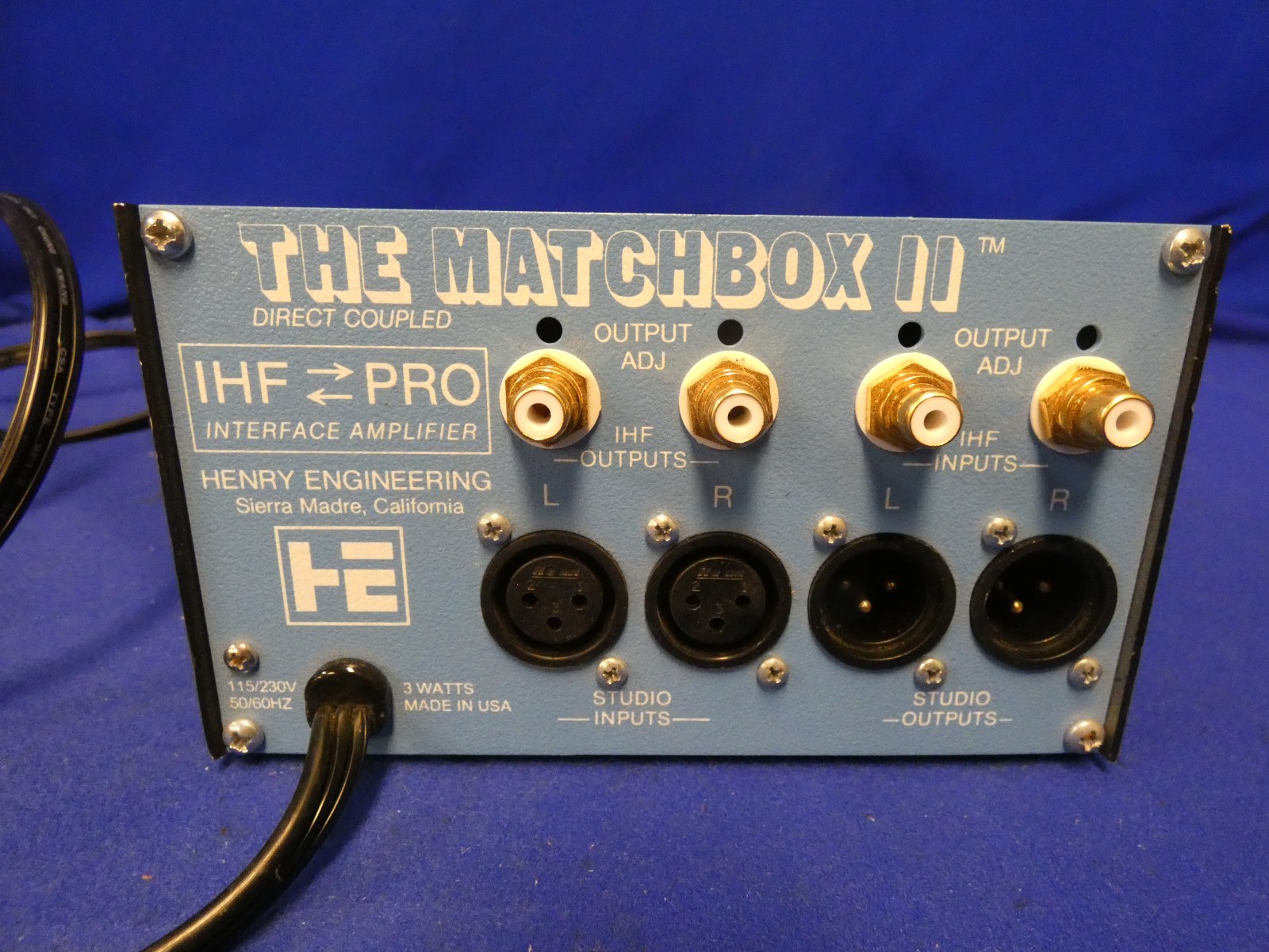 Henry Engineering The Matchbox II IHF Pro Interface Amplifier